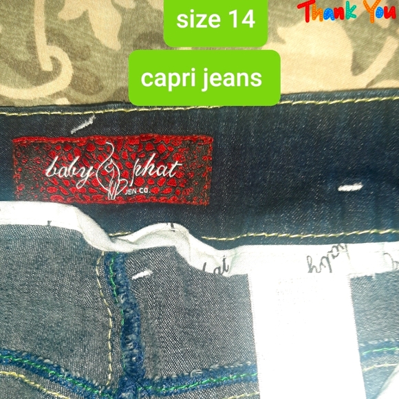 Baby phat capri jeans - Picture 2 of 3